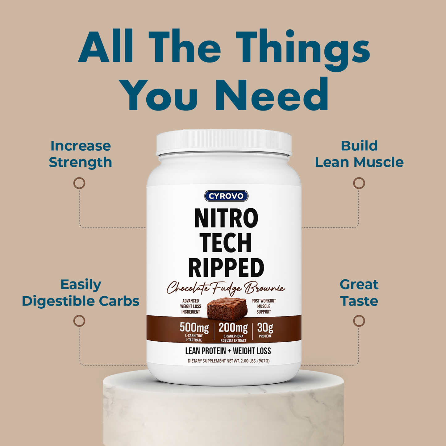 Cyrovo® Nitro Tech Ripped