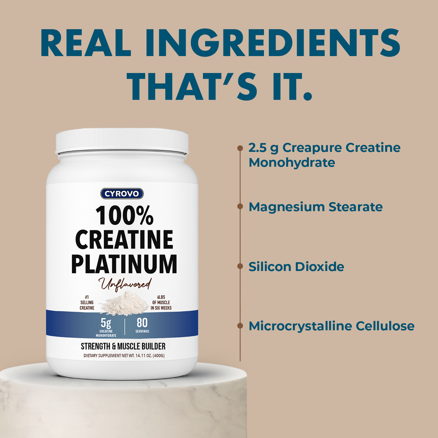 Cyrovo® 100% Creatine